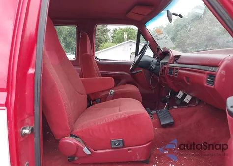 1993 Ford F250 из США, поврежденный, VIN 1FTHX26M6PKB68602